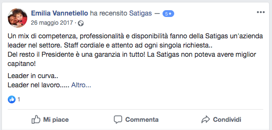 recensione sadigas avellino