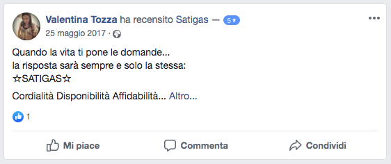 recensione sadigas avellino